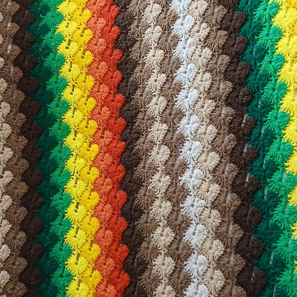 Colorful Crochet Blanket - Picture 5 of 9